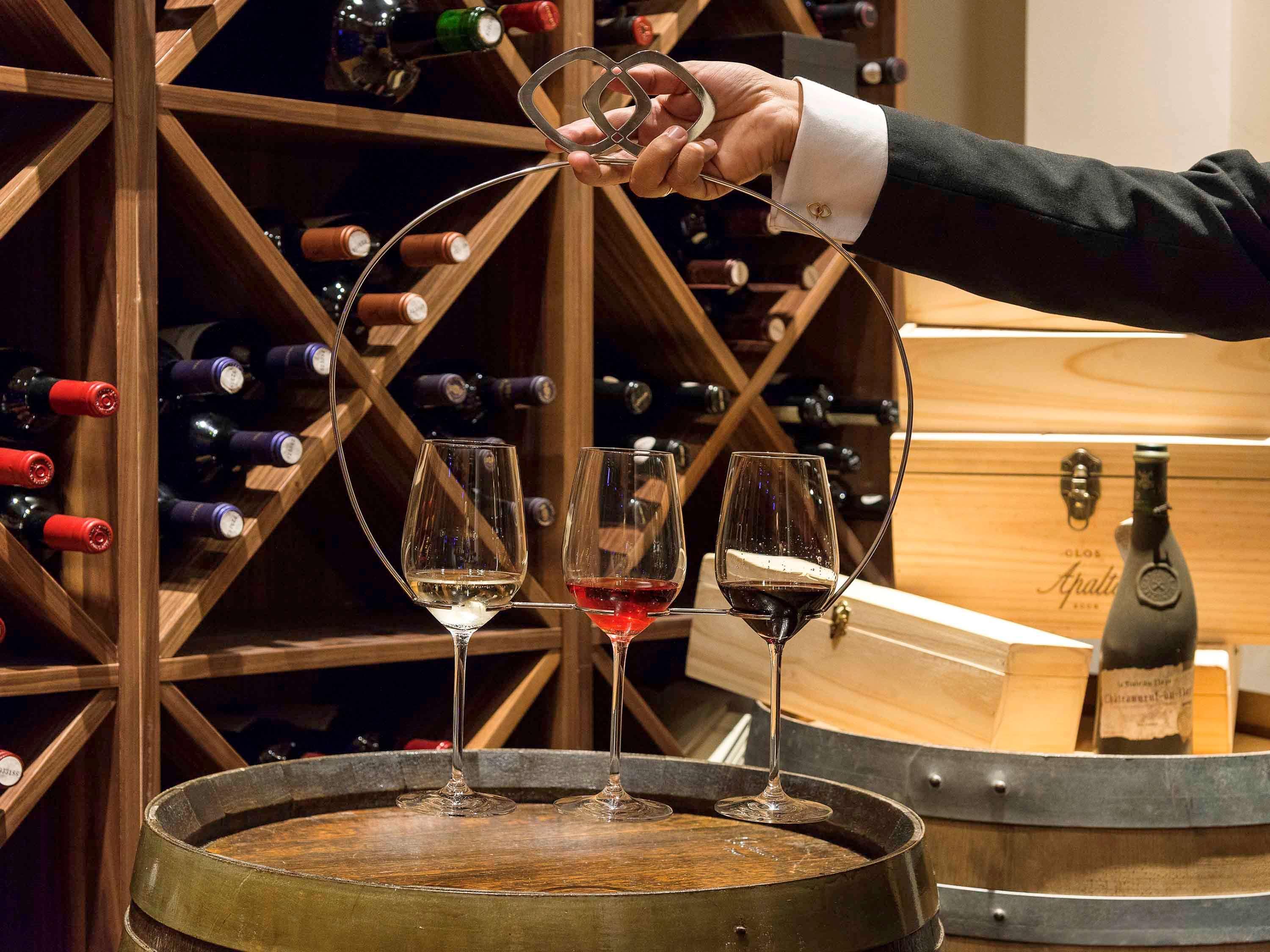Sofitel Montevideo Casino Carrasco & Spa מראה חיצוני תמונה Wine tasting
