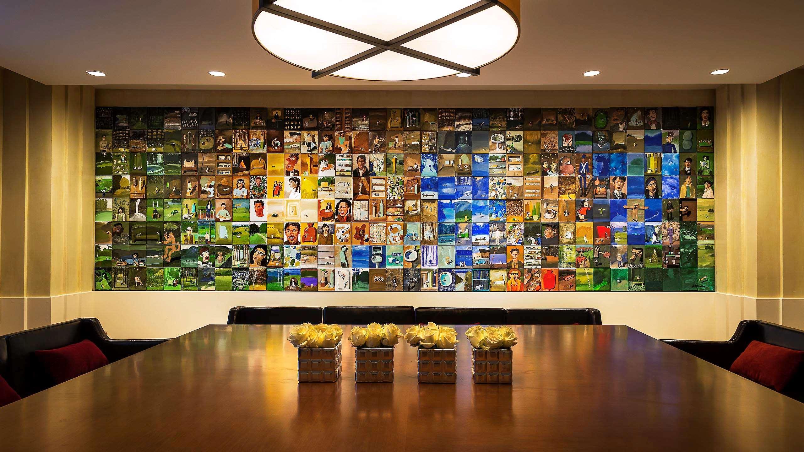 Sofitel Montevideo Casino Carrasco & Spa מראה חיצוני תמונה The Wall of Fame at the headquarters of the National Basketball Players Association