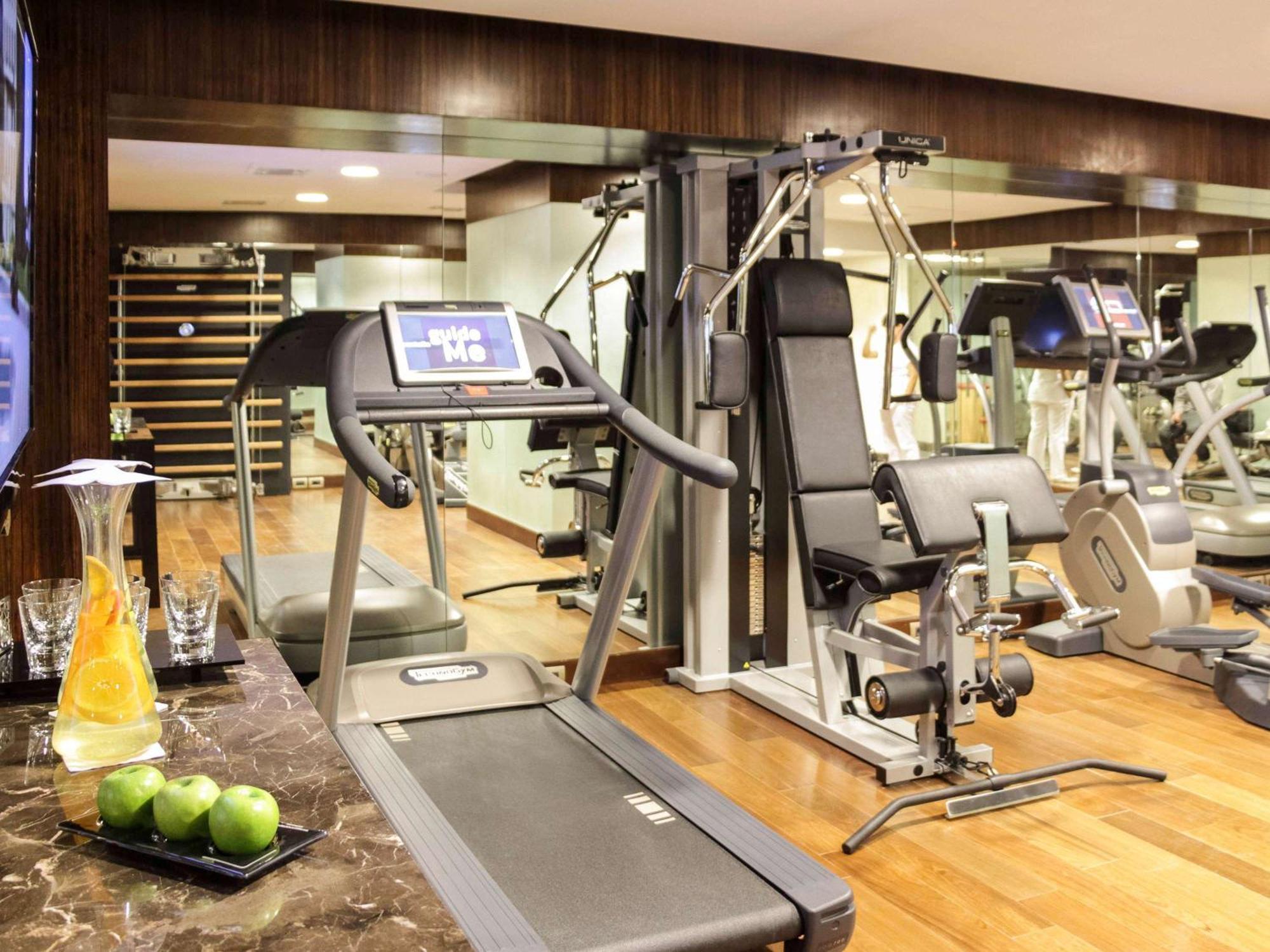 Sofitel Montevideo Casino Carrasco & Spa מראה חיצוני תמונה The gym at the hotel